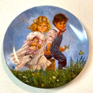 Vintage Reco 1986 “Jack & Jill” By John McClelland Numbered Plate